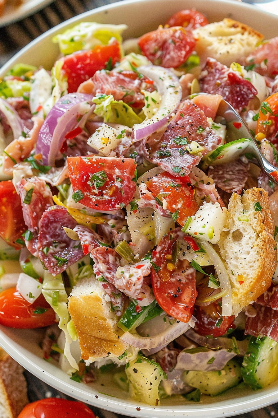 Italian Grinder Salad Recipe – Simple, Flavorful Italian Dish 3 image 1777635460780