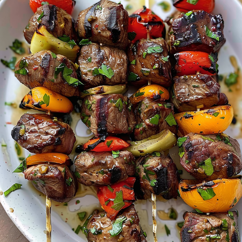 Steak Kebab Recipe with Grilled Perfection