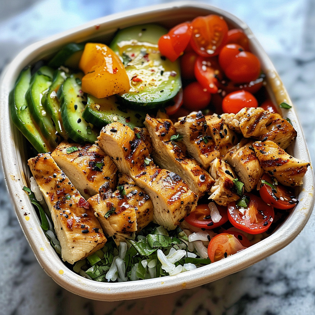 High Protein Chicken Bowl Meal Prep for Balanced Nutrition