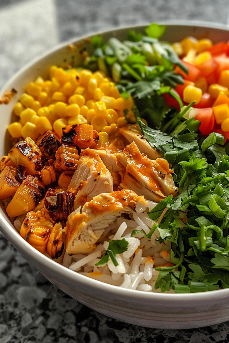 Street Corn Chicken Bowl Easy Lunch Recipe 2 image 1777813895684