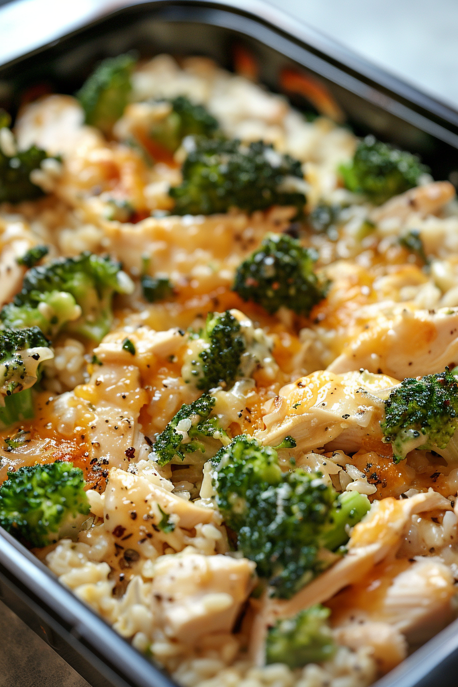Chicken Broccoli Rice Casserole Meal Prep 2 image 1777814006393