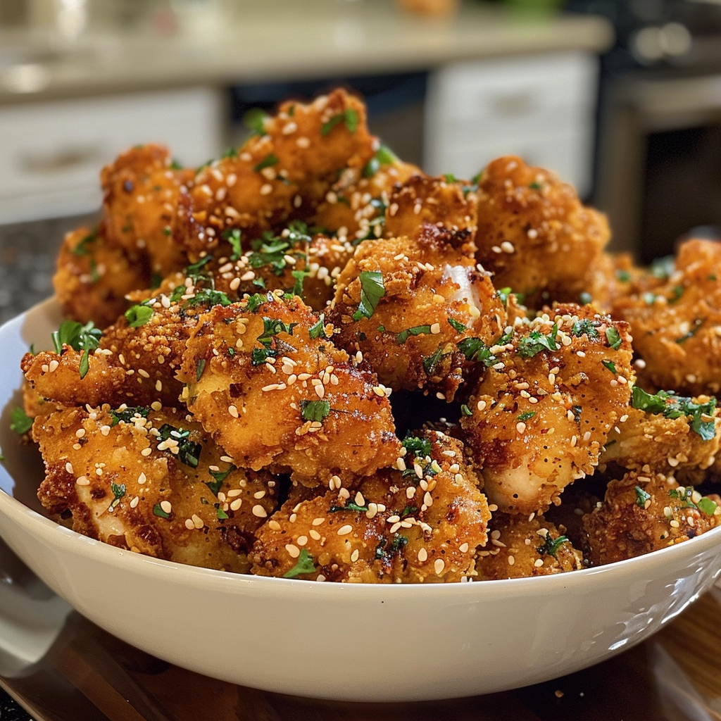 Crispy Chicken Bites Air Fryer Easy Recipe