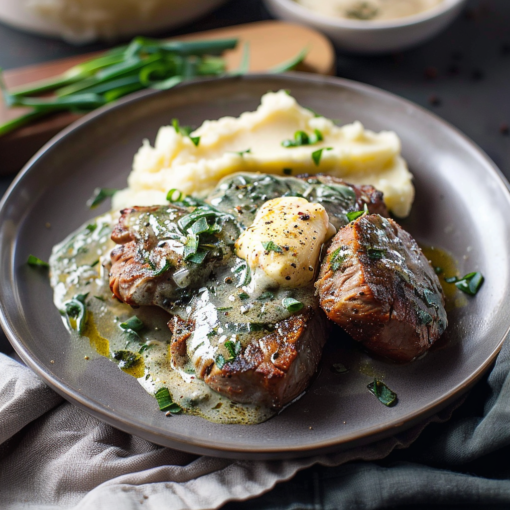 Steak Bites with Garlic Butter 3 Steak Bites with Garlic Butter