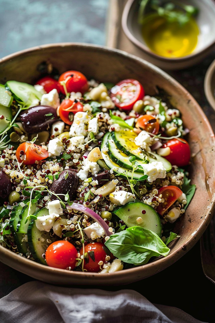 Loaded Greek Quinoa Salad 2 image 1778743121508