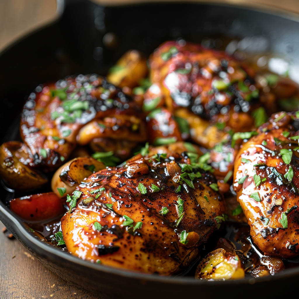 One Pan Balsamic Chicken