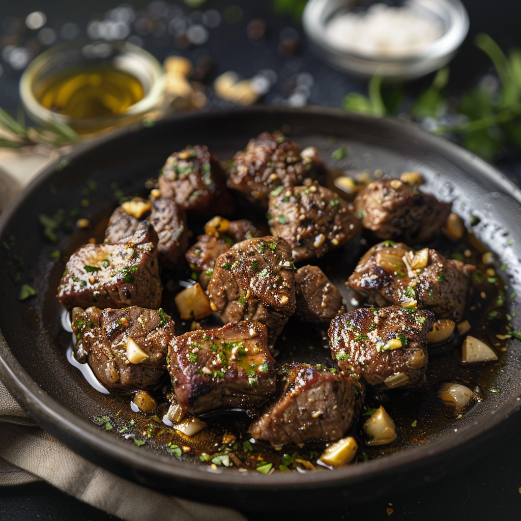 Garlic Butter Steak Bites: A Flavorful Feast