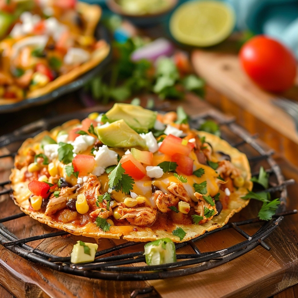 Easy Chicken Tostadas: Quick Weeknight Meal