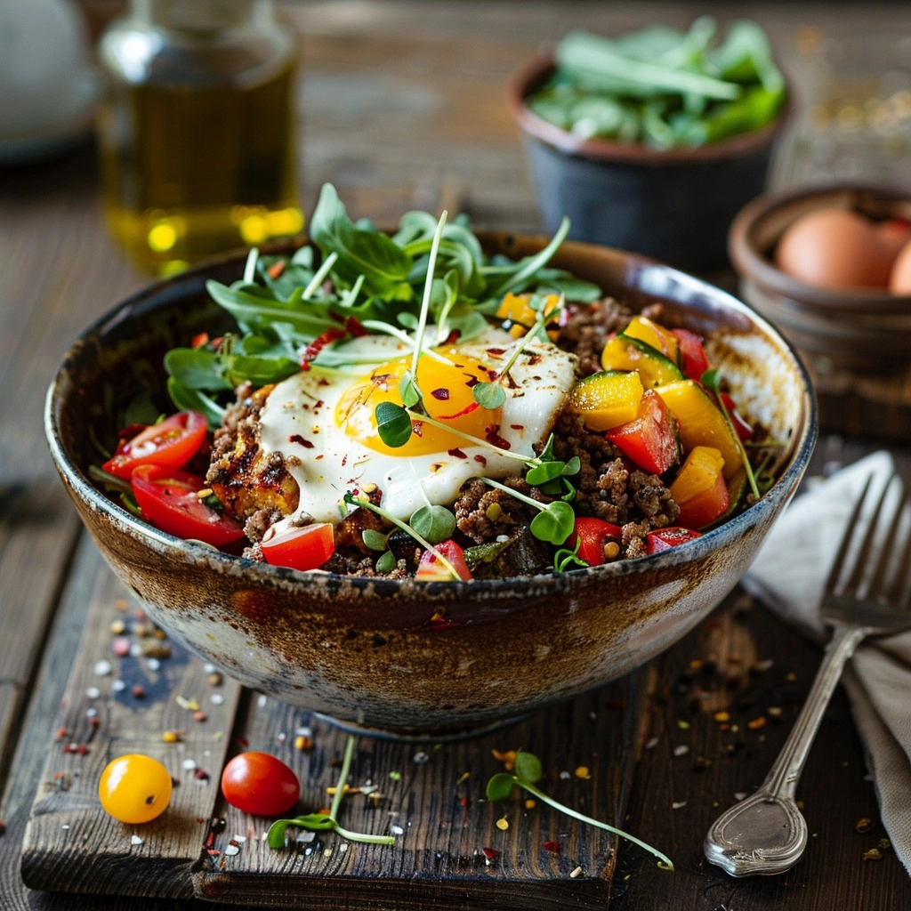 Loaded Burger Bowls: Keto & Paleo Perfection