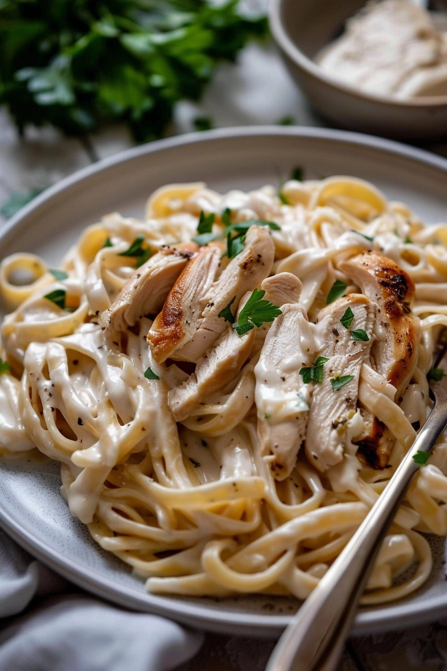 Chicken Fettuccine Alfredo: Creamy Dream 2 image 1778846429842