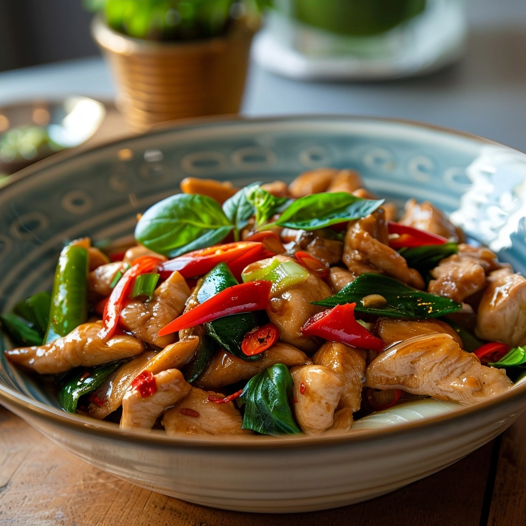 Thai Chicken Stir Fry: Quick & Flavorful Dinner