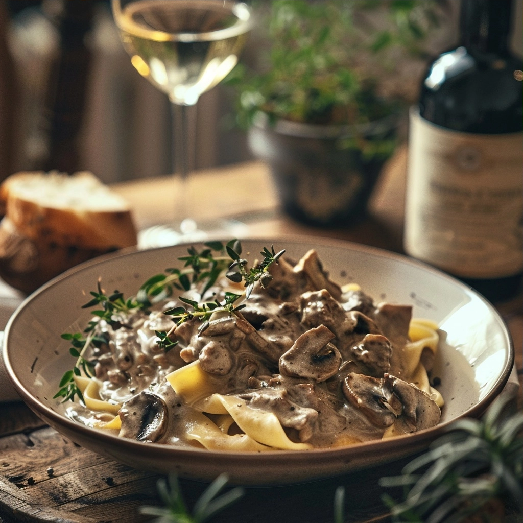 Easy Beef Stroganoff Recipe