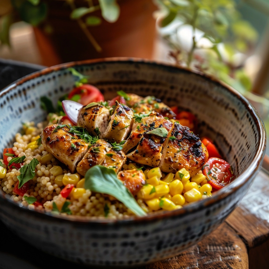 Street Corn Chicken Bowl Delight
