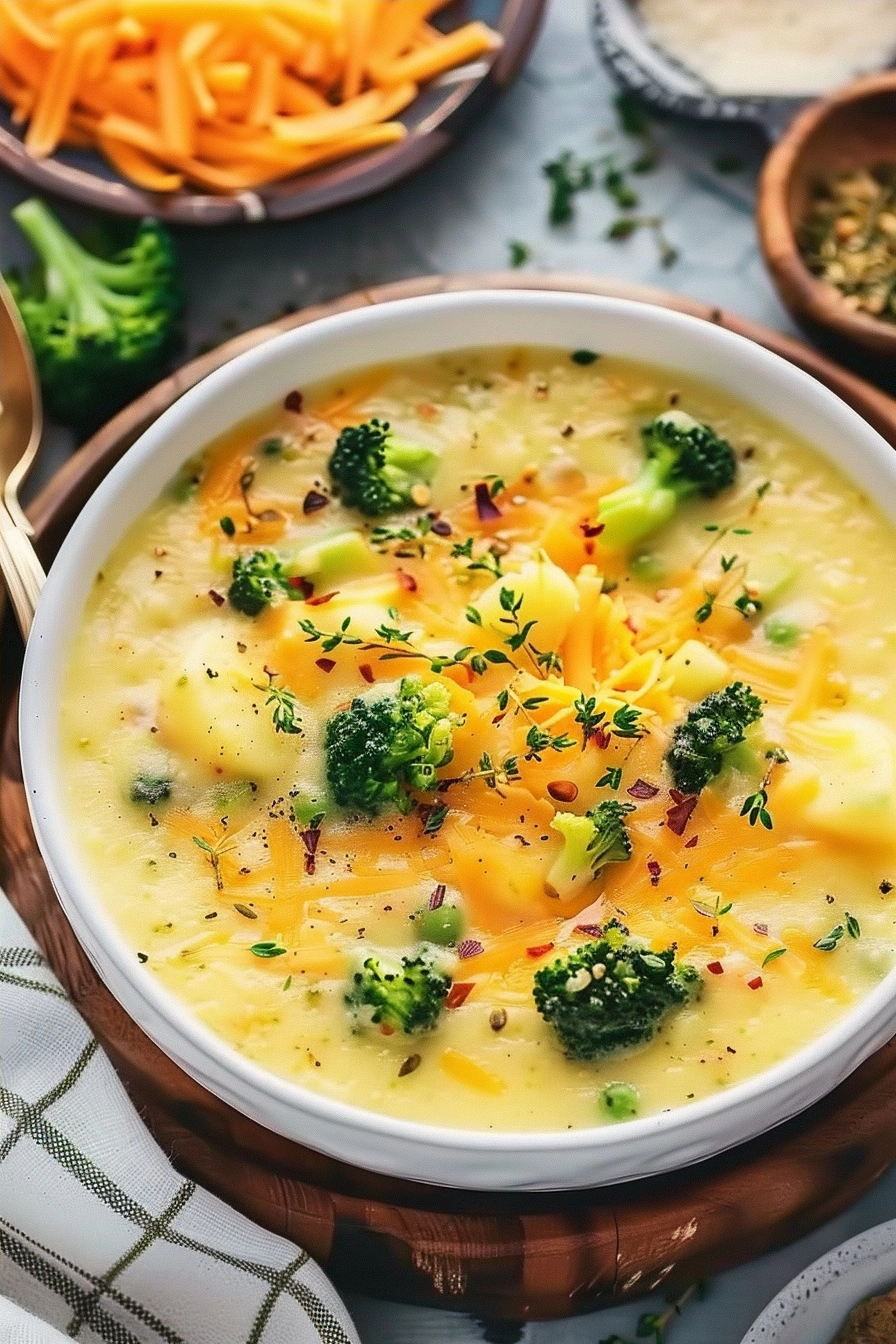 Loaded Broccoli Cheese Potato Soup 2 image 1778934083895