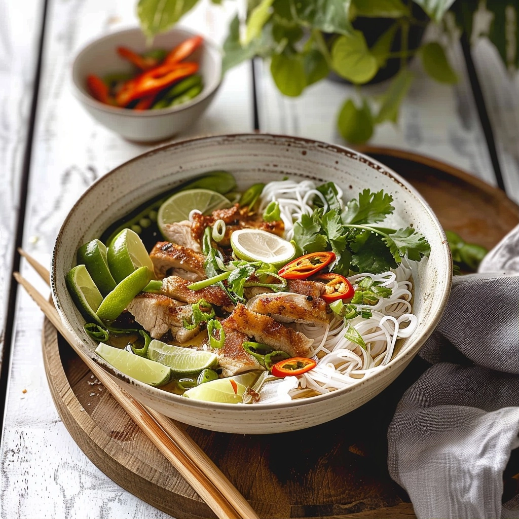 Vietnamese Noodle Bowl: A Flavorful Feast