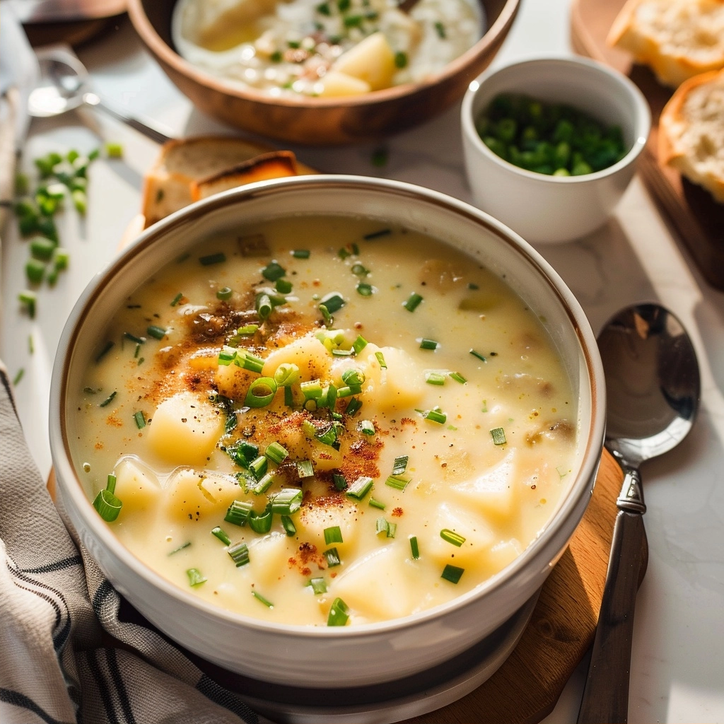 Creamy Potato Soup Recipe 3 Creamy Potato Soup Recipe
