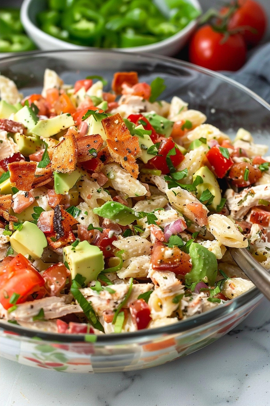BLT Chicken Pasta Salad Perfection 2 image 1779030969705