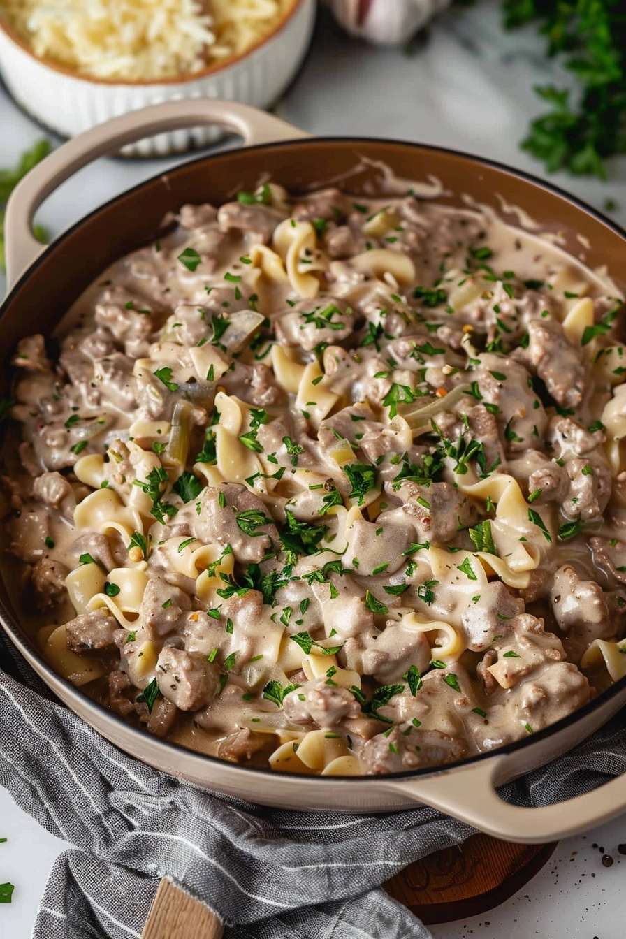 Ground Beef Stroganoff: A Comfort Food Classic 2 image 1779031119367