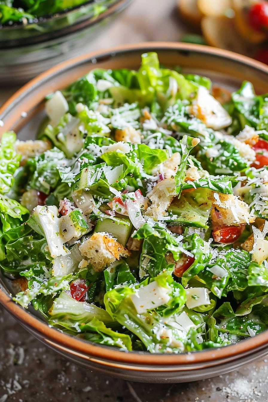 Parmesan Chopped Salad Recipe: Best Lettuce Salad 2 image 1779031170076