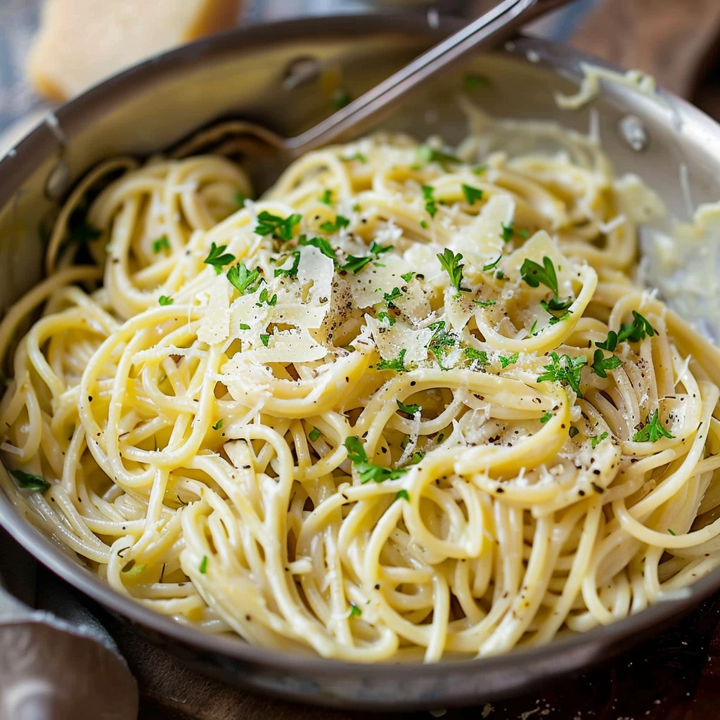 One Pot Garlic Parmesan Pasta: Quick & Easy Dinner