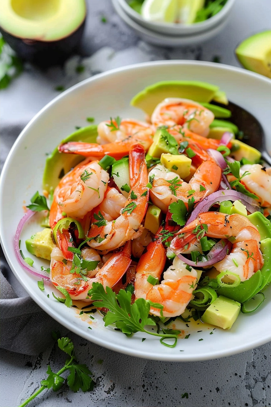 Shrimp Avocado Salad: Best Light Meal 2 image 1779042287246