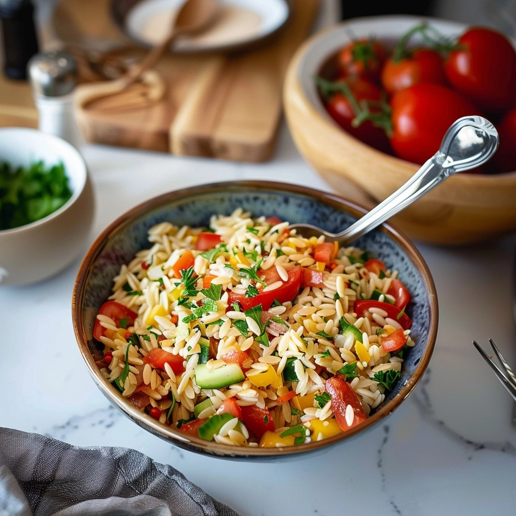 Orzo Salad Recipe: Refreshing Mediterranean Delight