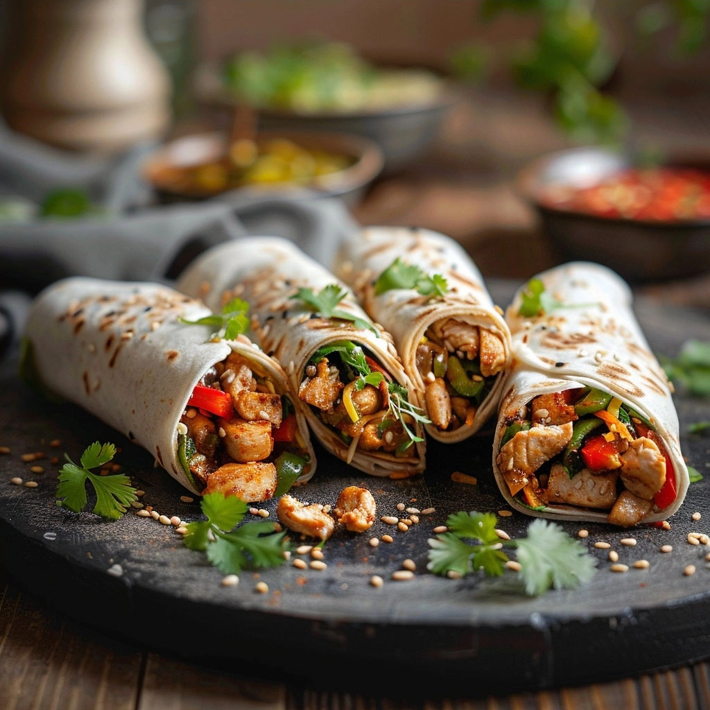 Asian Chicken Wrap Recipe: Quick & Flavorful