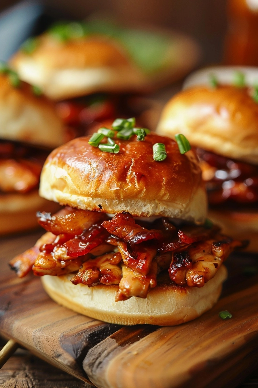 BBQ Chicken Bacon Sliders: A Flavorful Bite 2 image 1779318914703