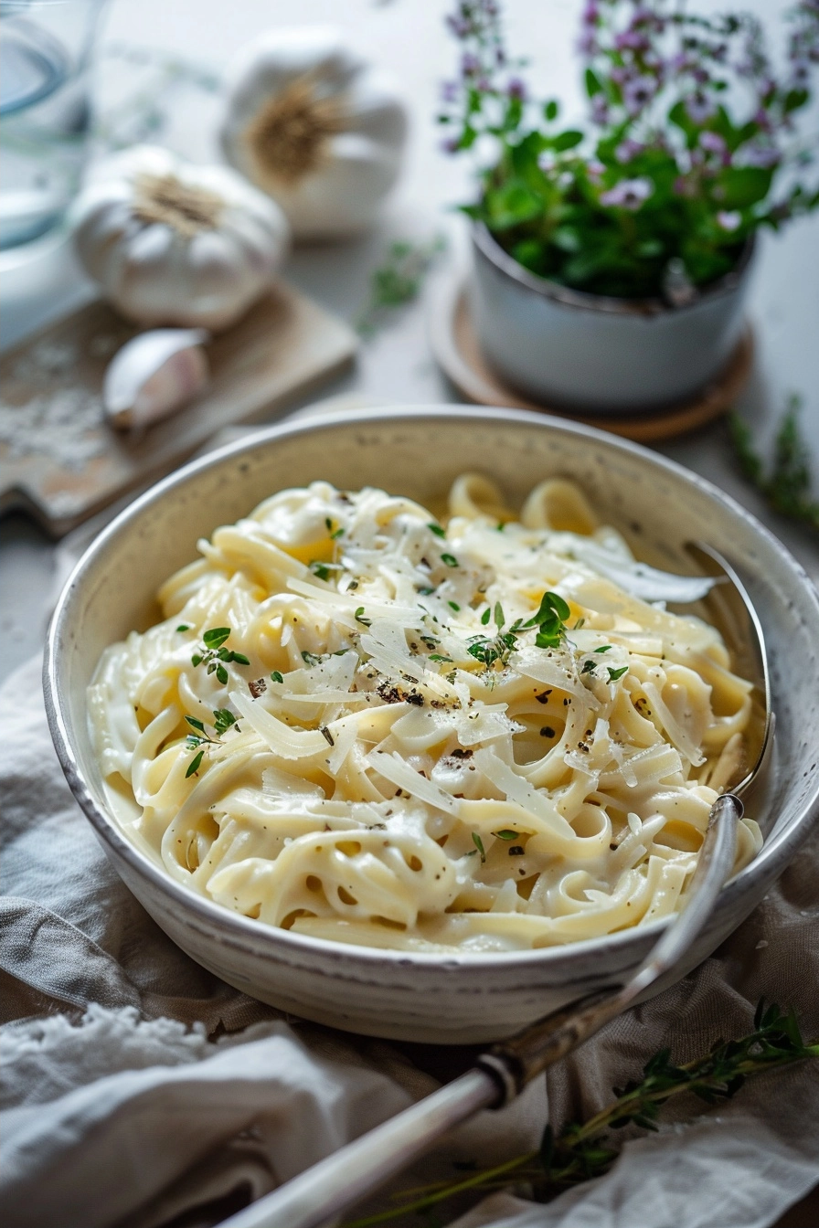 One Pot Creamy Garlic Pasta Delight 2 image 1779319060945