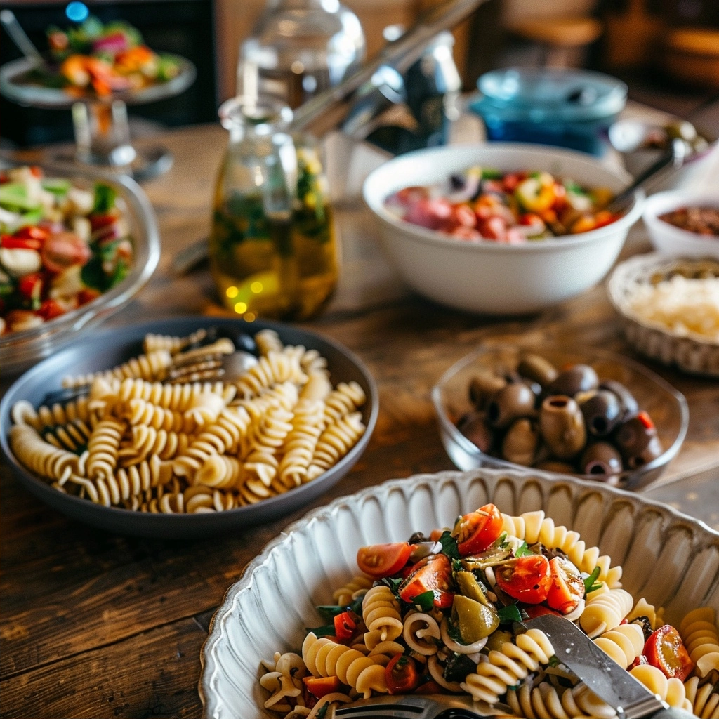 Italian Pasta Salad Meal Prep