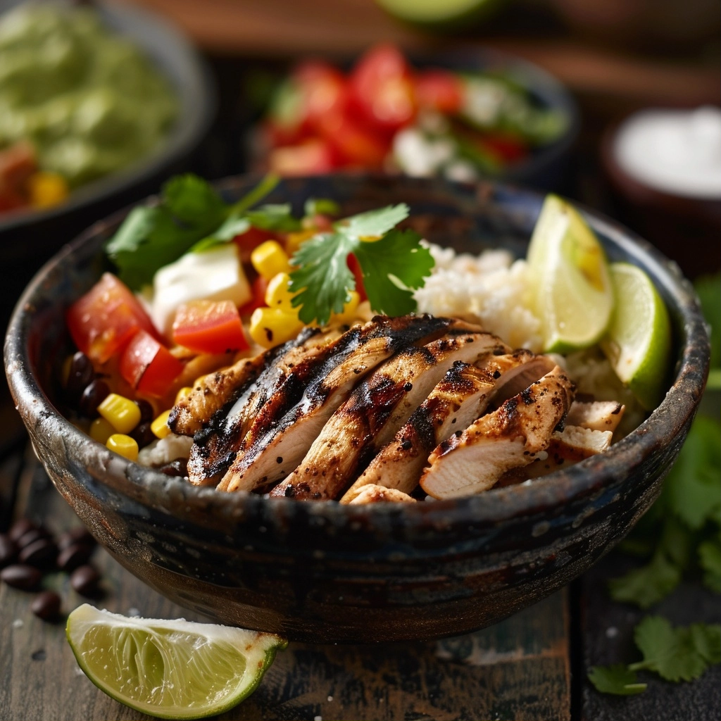 Grilled Chicken Burrito Bowl