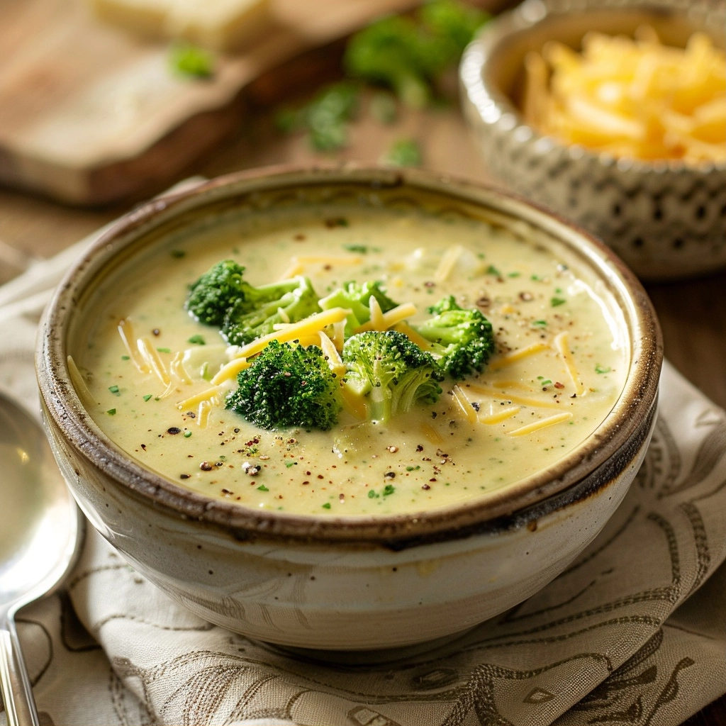 Copycat Panera Broccoli Cheese Soup Recipe