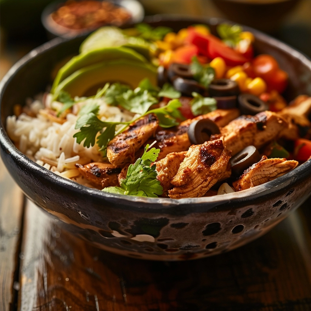 Chipotle Chicken Bowl: Zesty & Simple 3 Chipotle Chicken Bowl: Zesty & Simple