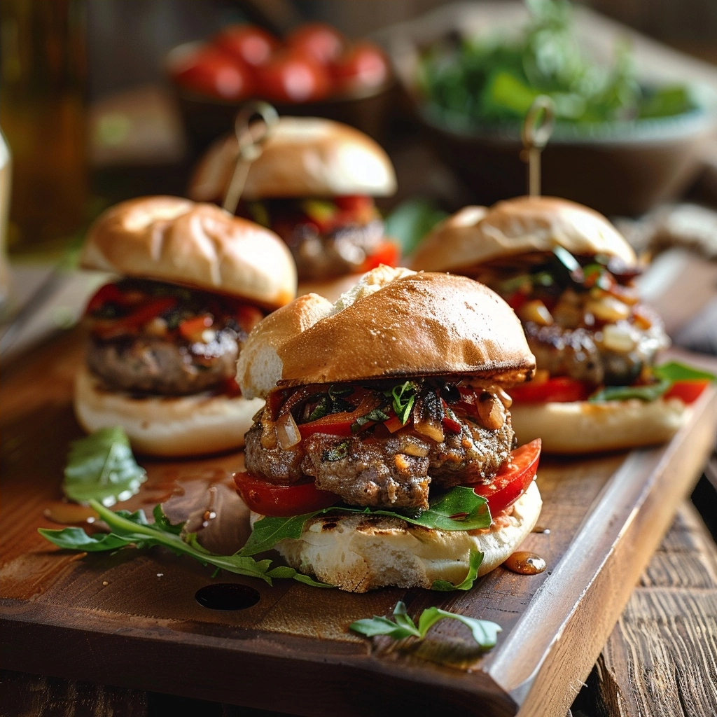 Chopped Italian Sliders: The Ultimate Party Bite