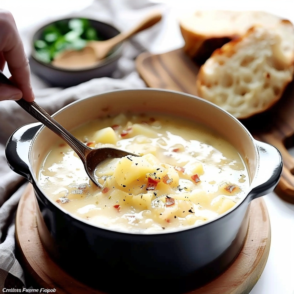 Slow Cooker Potato Soup: Creamy Comfort