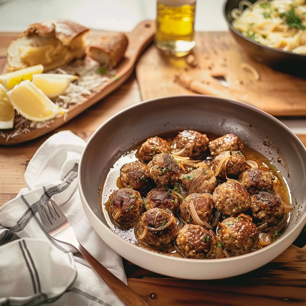 French Onion Meatballs: A Flavorful Twist