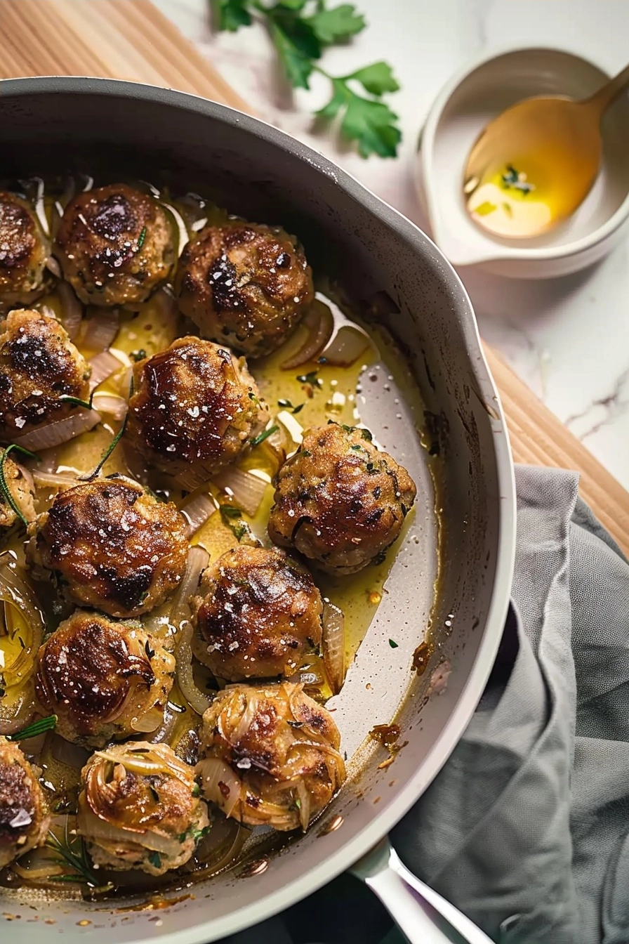 French Onion Meatballs: A Flavorful Twist 2 image 1779400386399