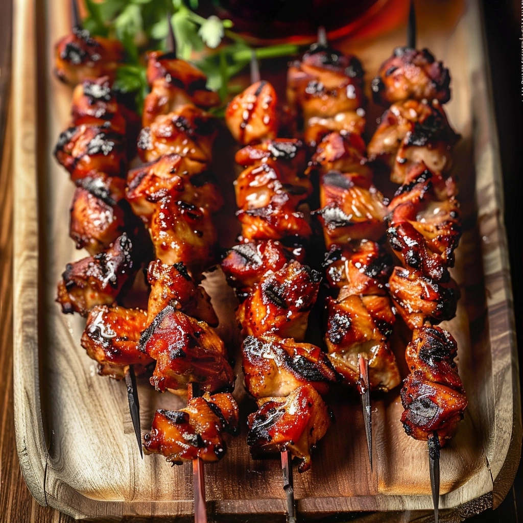 Smoky Grilled Chicken Skewers Perfection