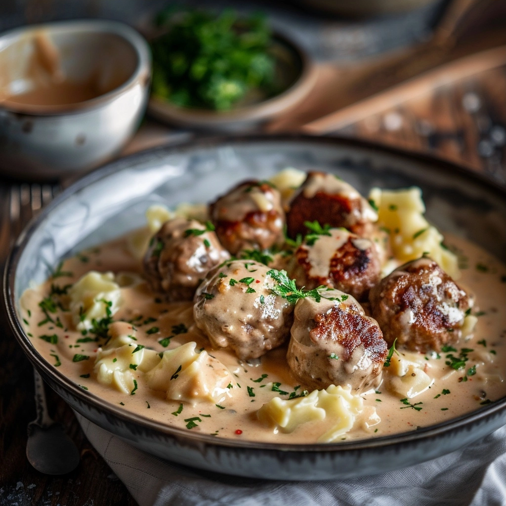 Swedish Meatballs Creamy Sauce Perfection