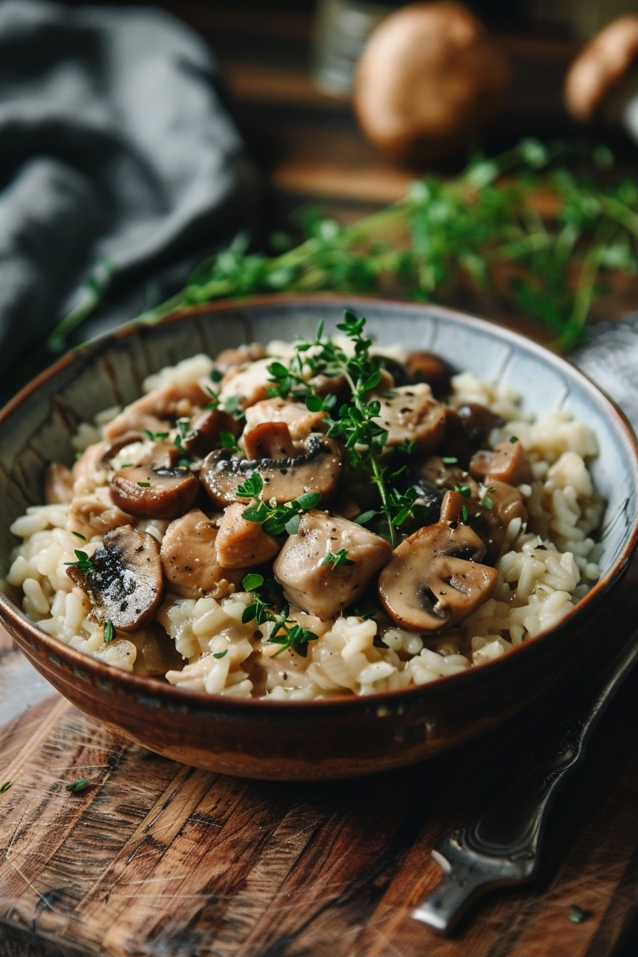 One Pot Mushroom Chicken and Rice 2 image 1780855291532