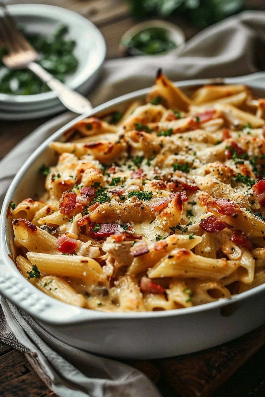 Chicken Bacon Ranch Baked Penne 2 image 1780858942375