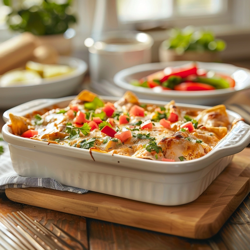 Easy Chicken Burrito Casserole: Quick Comfort