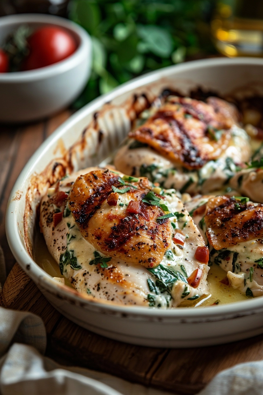 Spinach Stuffed Chicken Breasts Recipe 2 image 1780859526086
