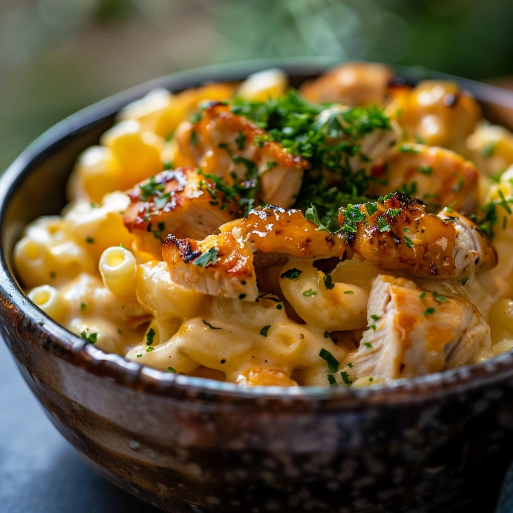 Honey BBQ Chicken Mac & Cheese Meal Prep 3 Honey BBQ Chicken Mac & Cheese Meal Prep