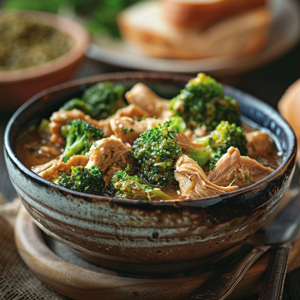 Slow Cooker Chicken and Broccoli