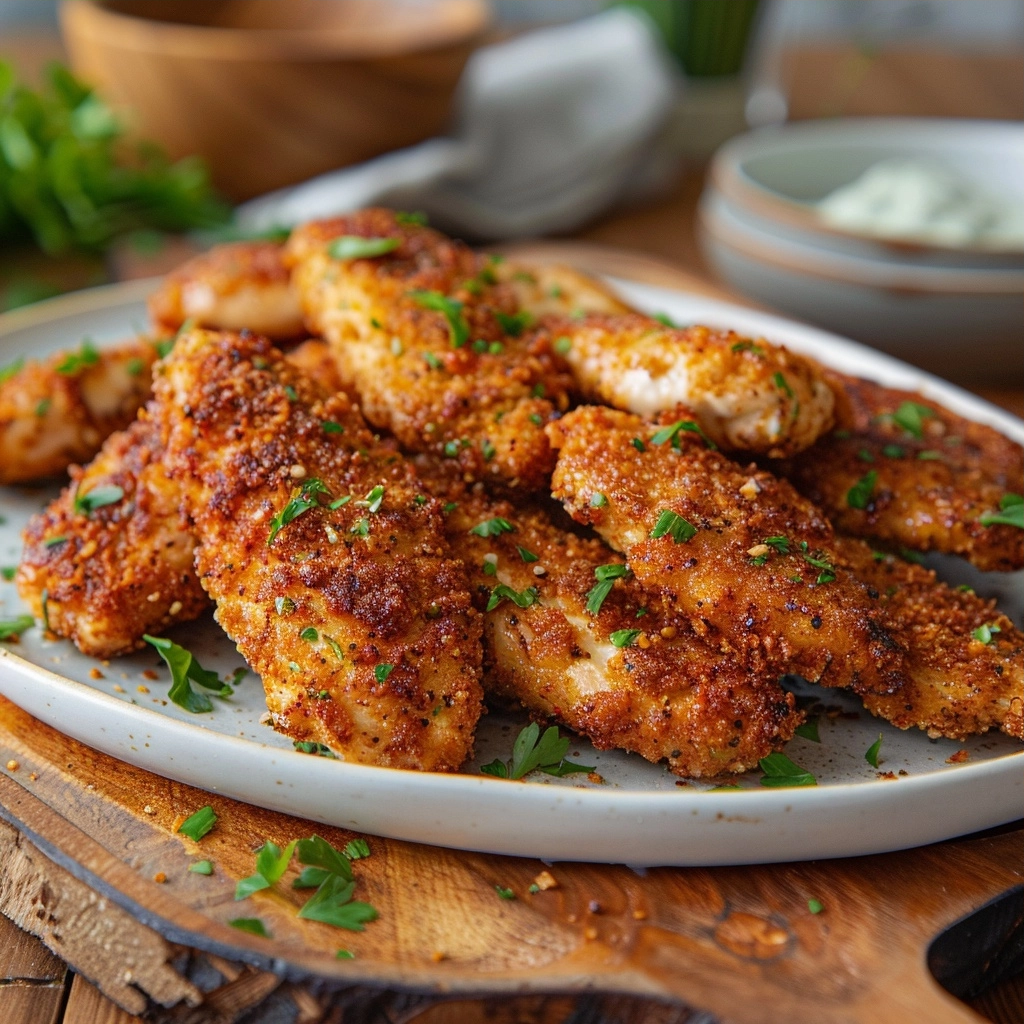Air Fryer Grilled Chicken Tenders: Juicy & Flavorful