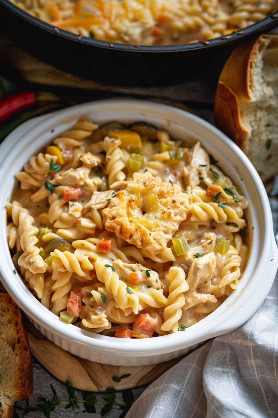 Crock Pot Chicken Pot Pie Pasta: Easy Comfort Food 2 image 1781029949661