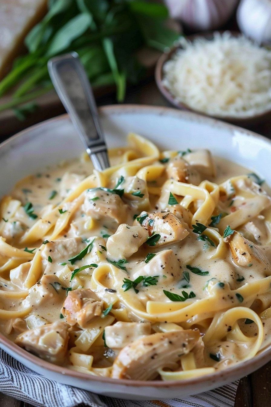 Creamy Chicken Alfredo: The Ultimate Comfort Dish 2 image 1781029996425