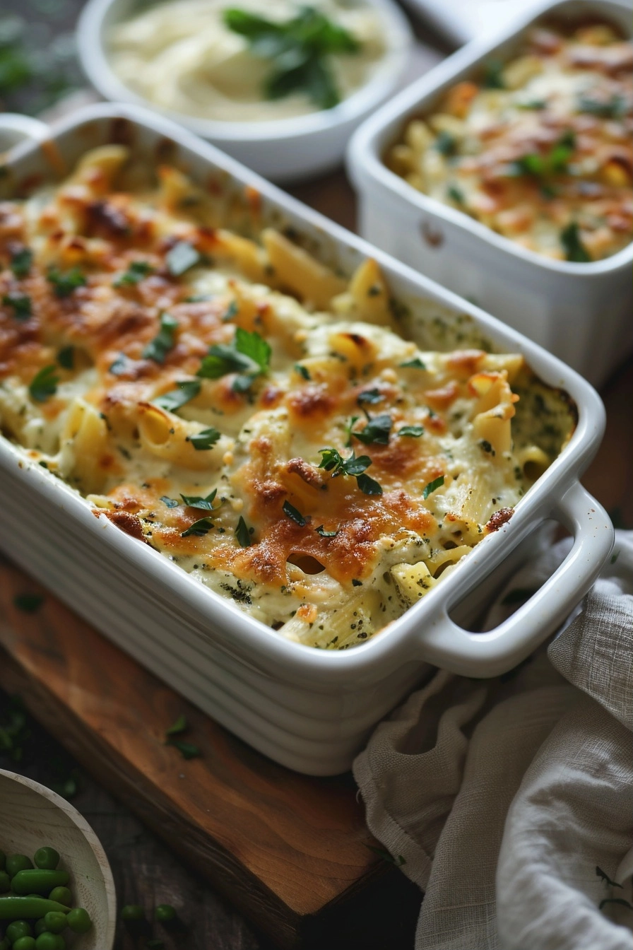 Creamy Pesto Chicken Pasta Bake: An Easy Dinner 2 image 1781030142891