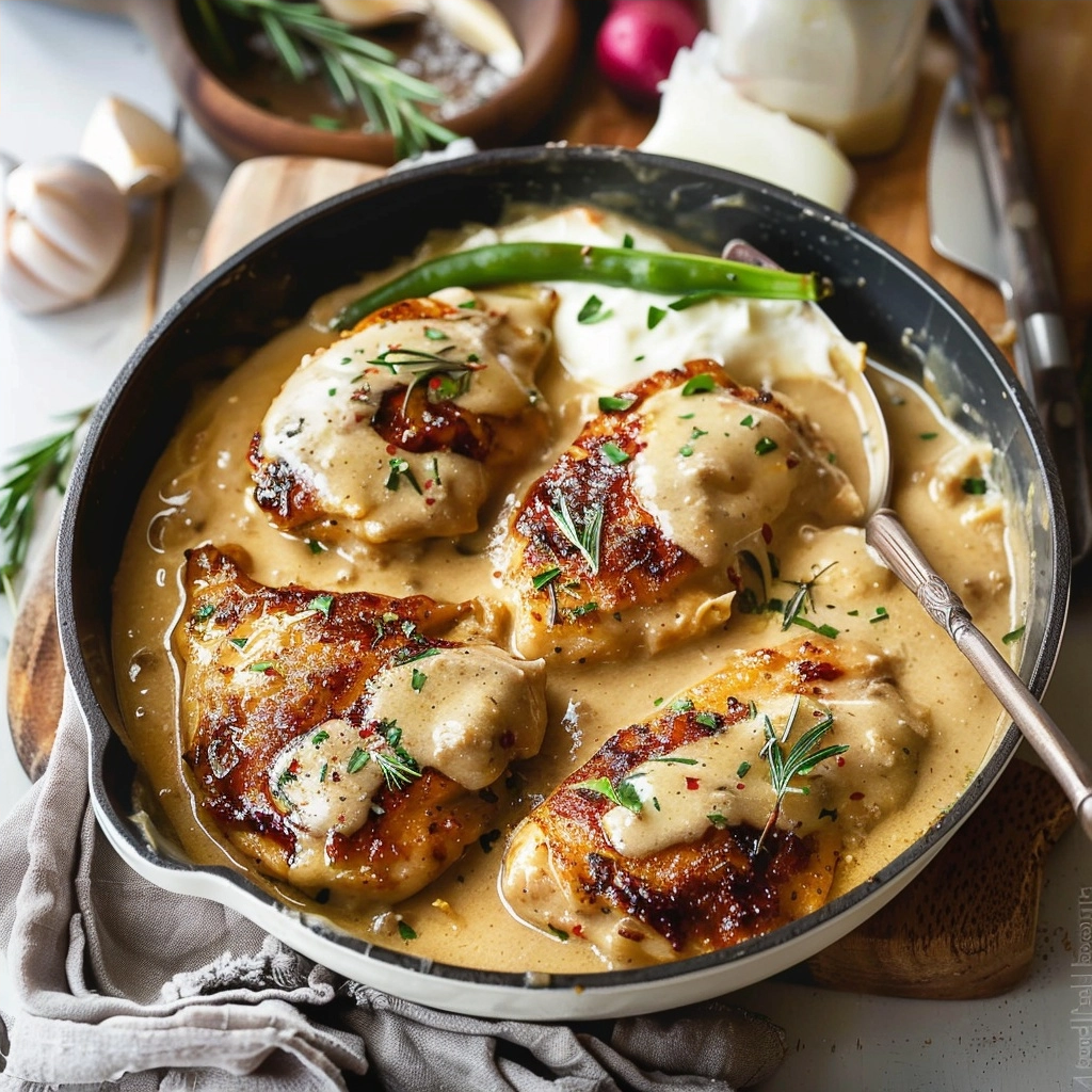 Creamy Garlic Chicken: Easy & Delicious