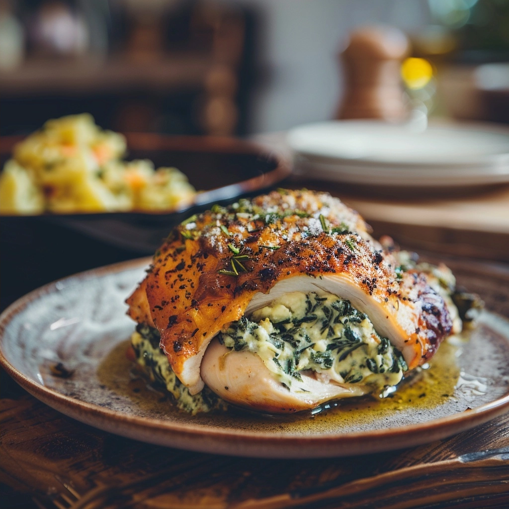 Spinach Stuffed Chicken Breast Perfection